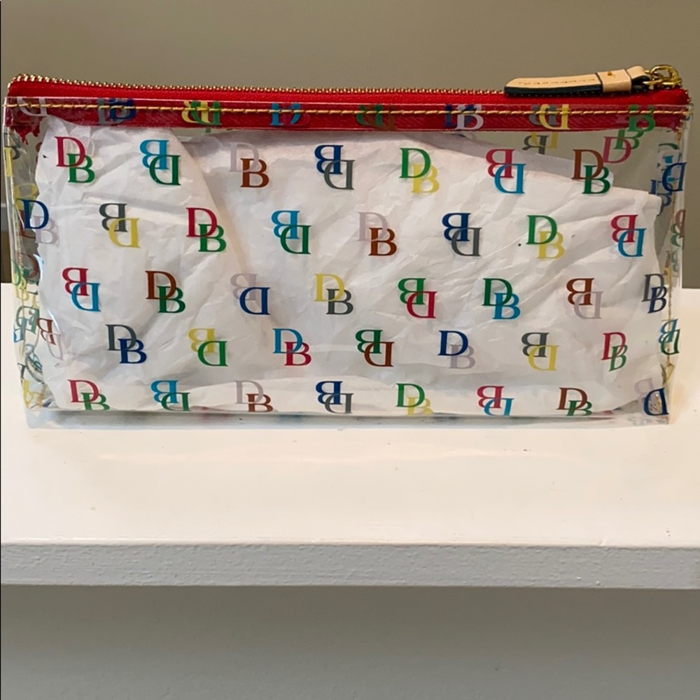 Dooney & Bourke clear pouch